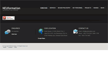 Tablet Screenshot of neuformation.com